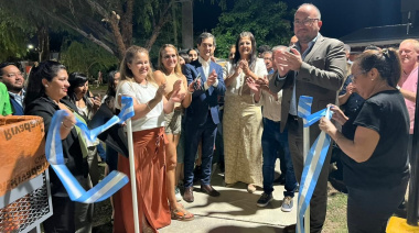 De baldío a espacio verde: Rivadavia inauguró la Plaza Las Camelias en el barrio Rumbos