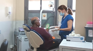 El Hospital Marcial Quiroga reforzó la prevención y detección temprana del cáncer bucal
