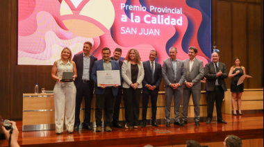 Se entregó el Premio Provincial a la Calidad 2025, en un acto que celebró la excelencia en la gestión