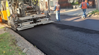 Más conectividad y seguridad para los vecinos: la calle Entre Ríos ya luce renovada