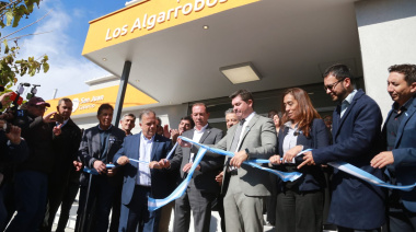 Orrego inauguró en Caucete la ampliación y remodelación de un centro de salud para dar más servicios y mejor atención
