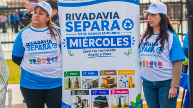 Histórico paso hacia la sustentabilidad: Sergio Miodowsky presentó "Rivadavia Separa"