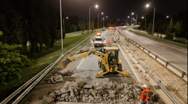 Más de 40 mil vehículos por día circulan por Circunvalación: llamaron a licitación para su repavimentación integral.
