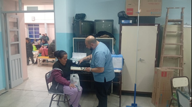 Salud realizó un abordaje sanitario integral en Marayes para acercar servicios a la comunidad
