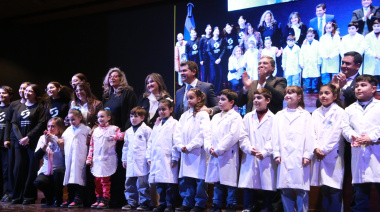 Orrego destacó los avances educativos y reconoció a quienes impulsan la construcción del San Juan del futuro