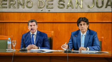 El gobernador Orrego presentó el balance de la misión internacional para ampliar alternativas de financiamiento para obras estratégicas