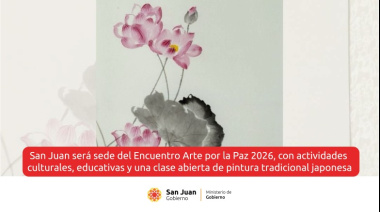 San Juan será sede del Encuentro Arte por la Paz con actividades abiertas a la comunidad