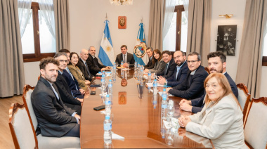 Orrego selló una alianza con UNICEF para fortalecer la protección integral de niñas, niños y adolescentes
