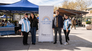 La Legislatura participó en la Feria Agroproductiva con propuestas de inclusión y reciclaje