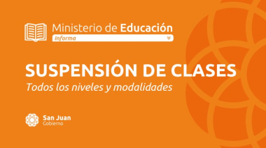 Se suspenden las clases en Jáchal e Iglesia ante la alerta de vientos