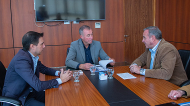 El vicegobernador Fabián Martín recibió a integrantes de DIPAN