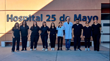 Inédito en el interior: el Hospital 25 de Mayo realizó su primera ablación de córneas