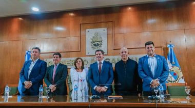 El gobernador Orrego presentó el IRONMAN 2026