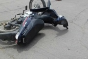 Un motociclista fue atropellado y abandonado en Santa Lucía