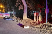 Tragedia en Albardón: Un hombre muere atropellado y el conductor se da a la fuga