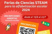 Feria de Ciencia Escolares STEAM 2024: hasta el 26 de junio pueden inscribirse