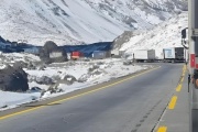 Queda habilitado el transporte de carga que se traslada a Chile