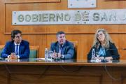 Orrego lanzó el innovador programa "Cuentas Claras", para llevar la educación financiera a las aulas de San Juan