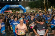 La carrera Santa Lucía corre de noche tuvo récord de participantes