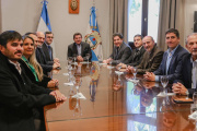 Orrego recibió al presidente de la UIA