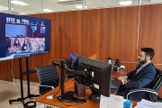 El secretario Legislativo participó de manera virtual en el encuentro federal de legislaturas
