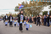 Santa Lucía celebró el 25 de Mayo con el tradicional desfile de los jardines municipales