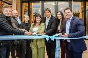 Orrego participó de la inauguración de un importante centro comercial en Chimbas y destacó la generación de puestos de trabajo
