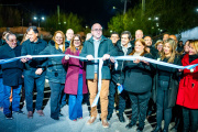 Con recursos propios, Miodowsky dejó inaugurada la pavimentación del Barrio Conjunto 8 en Marquesado