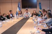 Diputados recibieron a funcionarios para analizar proyectos sobre niñez y consumos problemáticos