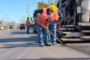 El Gobierno provincial avanza con la repavimentación de avenida Benavídez