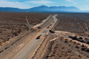 Orrego confirmó la Ruta 40 Norte entre las obras del acuerdo Vicuña