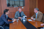 El vicegobernador Fabián Martín recibió a integrantes de DIPAN