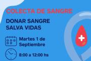La Legislatura realizará una colecta de sangre para promover la donación voluntaria