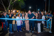 Del compromiso a la realidad: Miodowsky inauguró en 20 días el pavimento de los cinco pasajes del Barrio 2 de Agosto