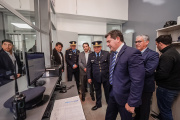 Orrego inauguró la refuncionalización de la Comisaría de Zonda para optimizar la seguridad