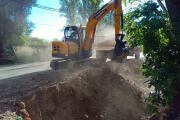 Realizan obras de mitigación en Pocito y Santa Lucía