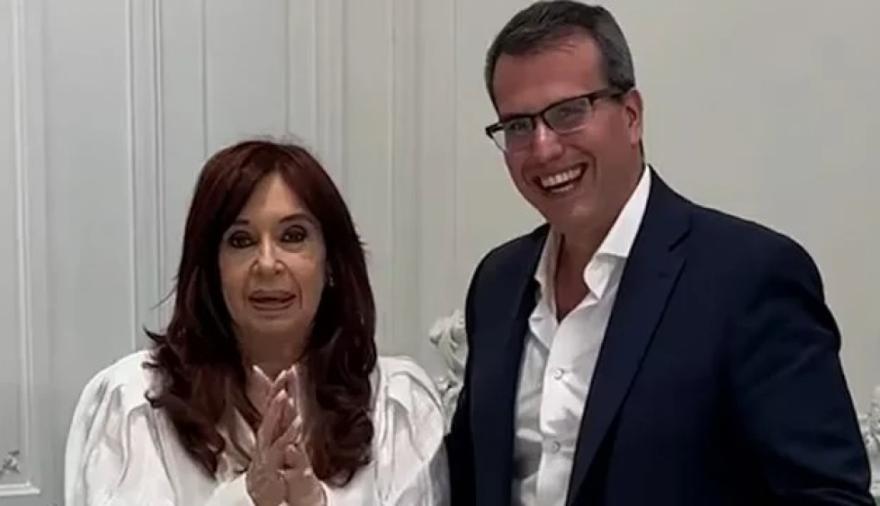 Bronca por la visita de Munisaga a la expresidenta Cristina Kirchner