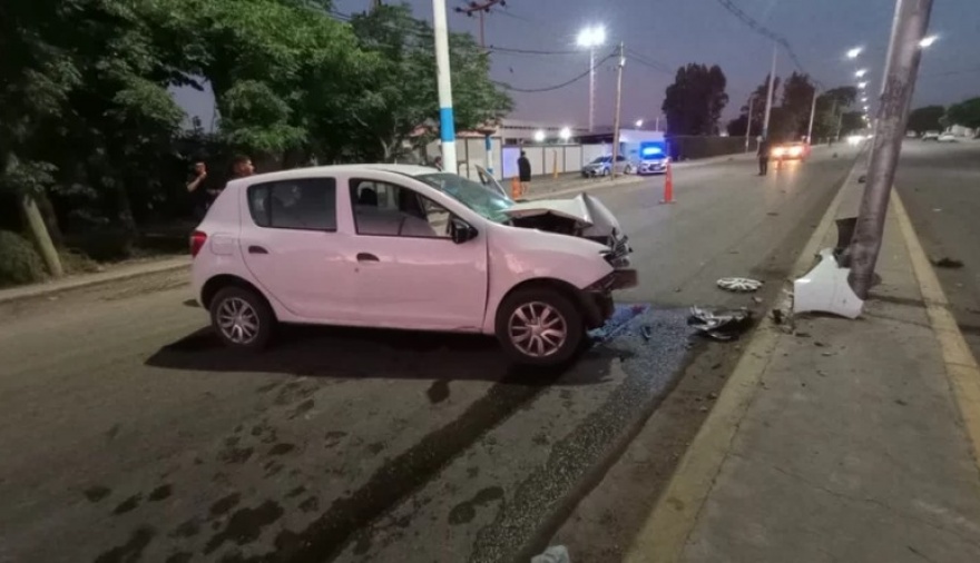 Accidente en Rawson: conductora se duerme al volante y choca contra un ...