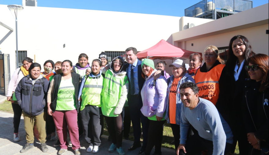 Orrego inauguró el nuevo CIC de Sierras de Marquesado y acercó más servicios esenciales a las familias de La Bebida