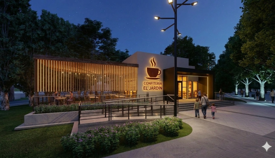 Llega la etapa final del Master Plan Parque de Mayo: un nuevo paseo gastronómico completará la transformación