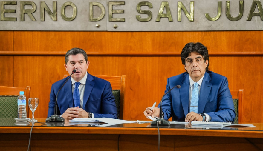 El gobernador Orrego presentó el balance de la misión internacional para ampliar alternativas de financiamiento para obras estratégicas